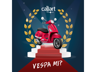 Callart Çağrı Merkezi'nden 3 Çalışanına Vespa Motosiklet! 