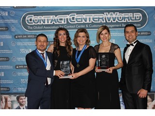 Turkcell Global Bilgi ContactCenterWorld.com’dan  iki birincilikle döndü